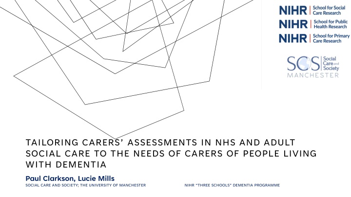 tailoring carers assessments in nhs and adult