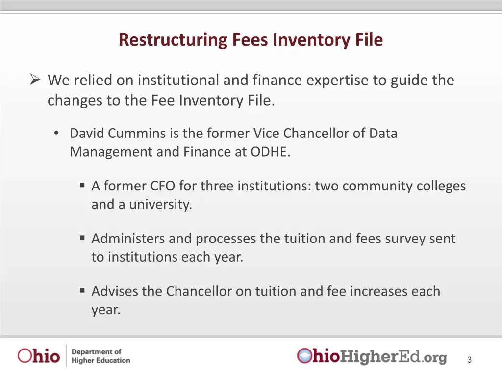 restructuring fees inventory file 1