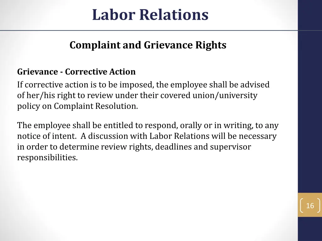 labor relations 14