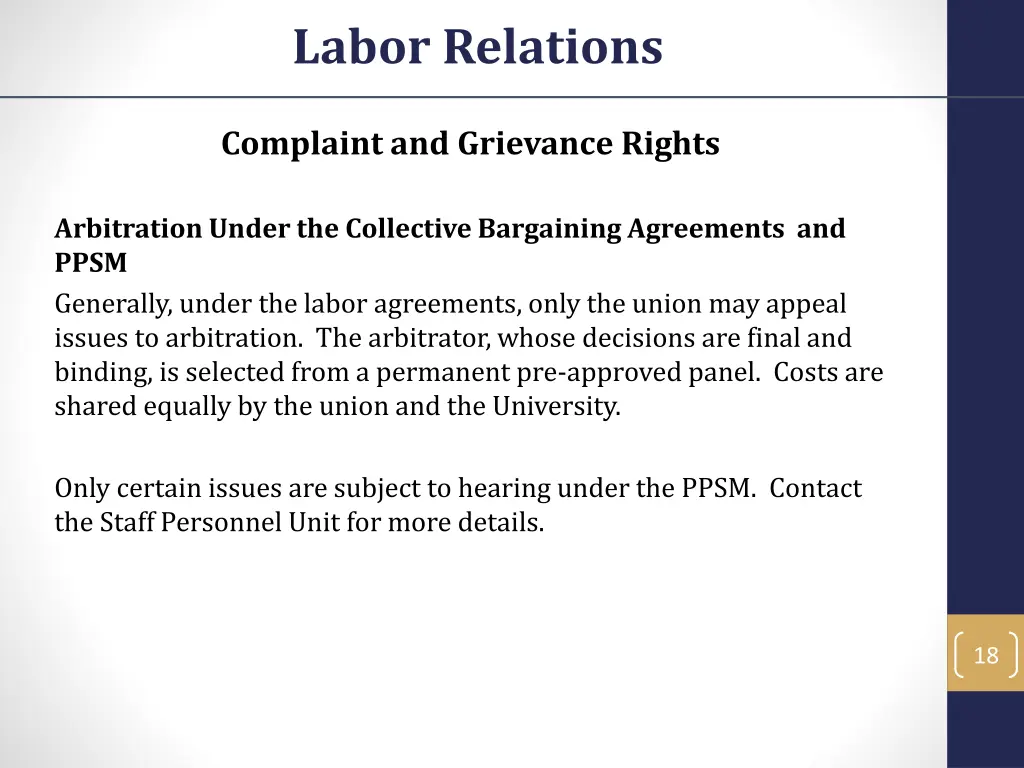 labor relations 16