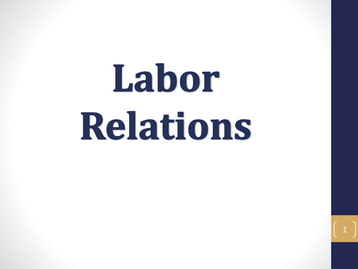 labor relations