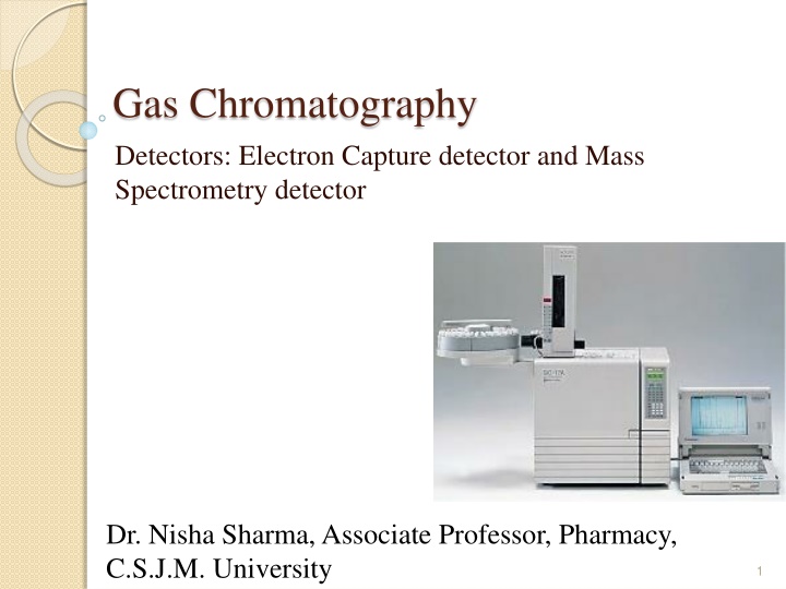 gas chromatography detectors electron capture