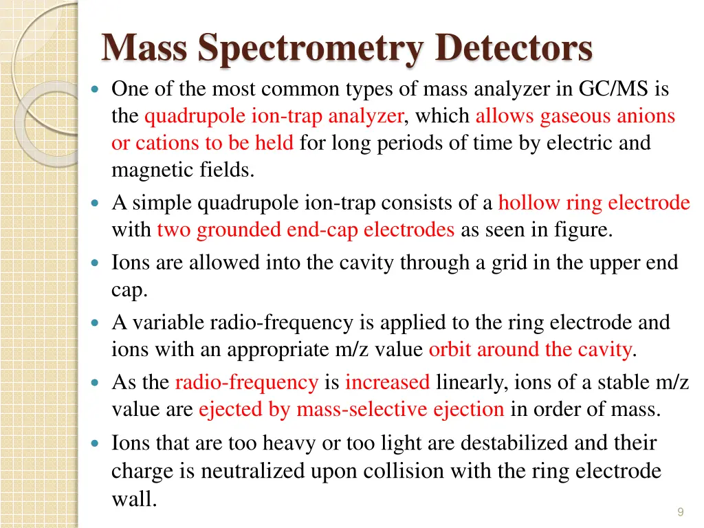 mass spectrometry detectors one of the most