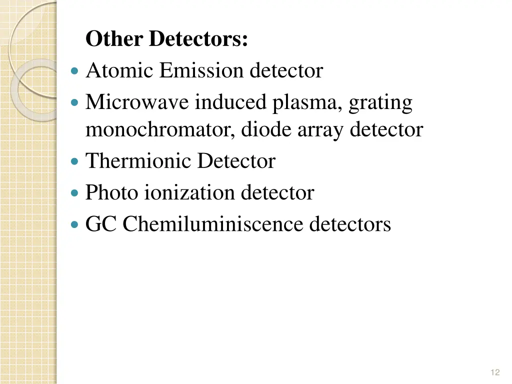 other detectors atomic emission detector