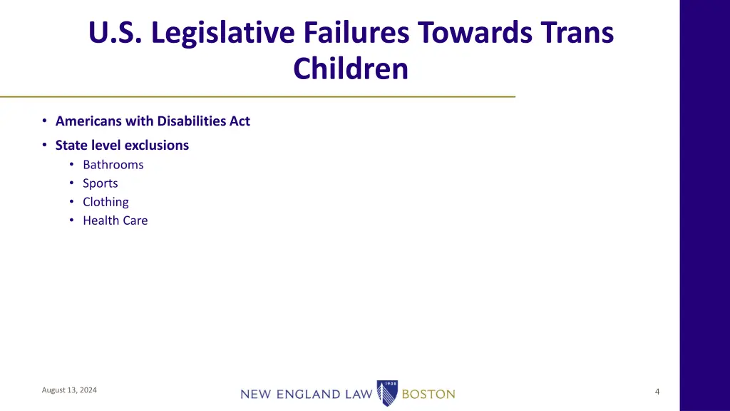 u s legislative failures towards trans children