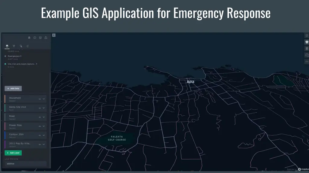 example gis application for emergency response