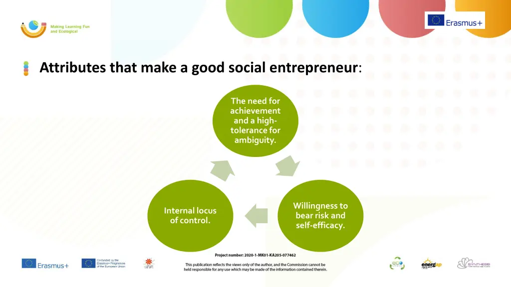 attributes that make a good social entrepreneur