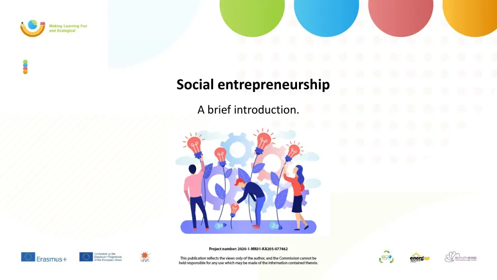 social entrepreneurship