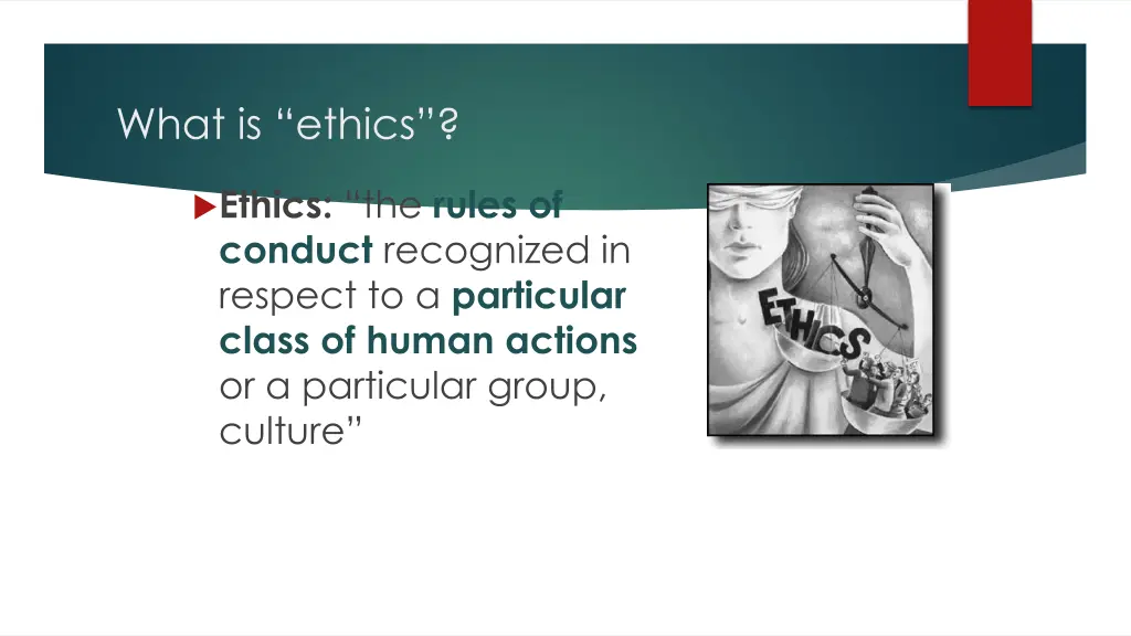 what is ethics