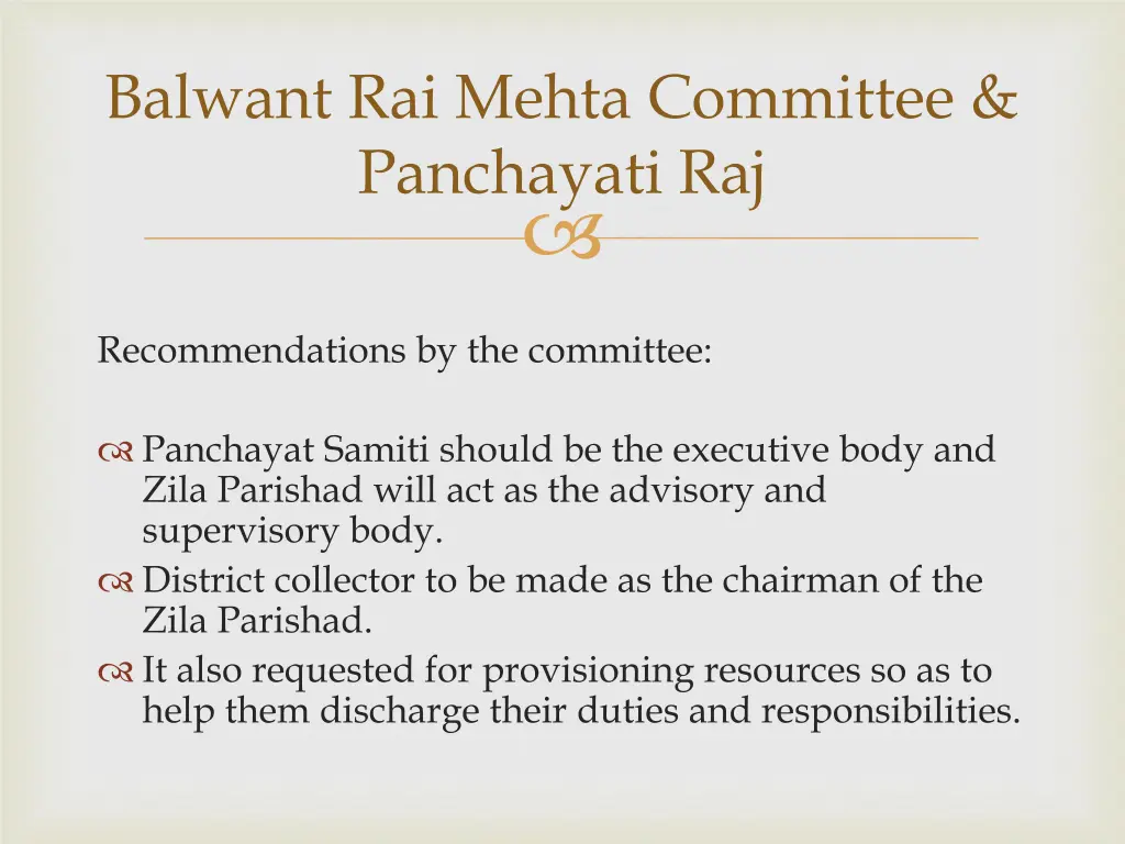 balwant rai mehta committee panchayati raj 2