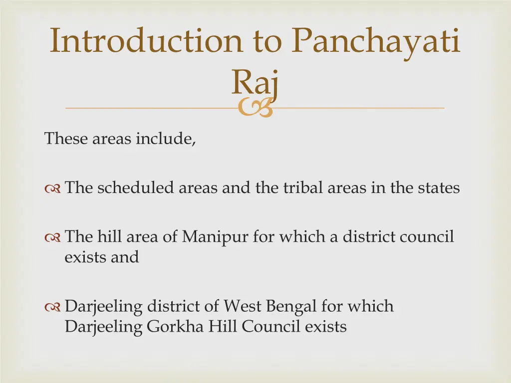 introduction to panchayati raj 1