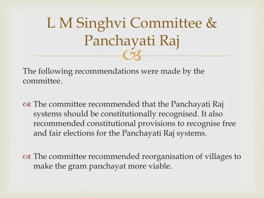 l m singhvi committee panchayati raj 1