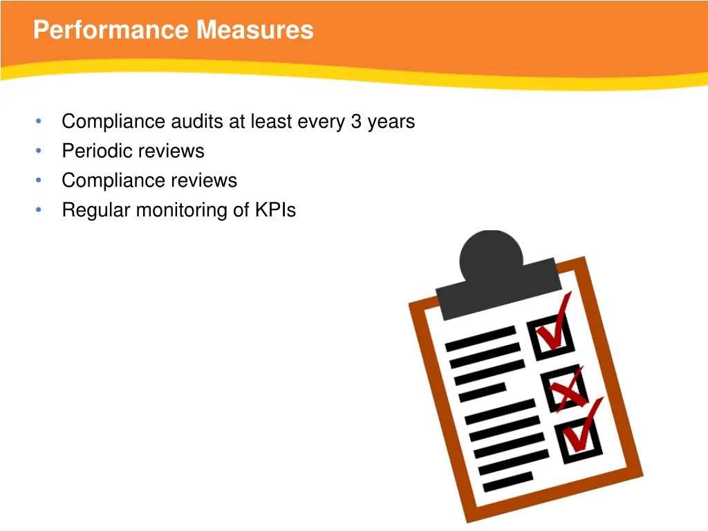 performance measures