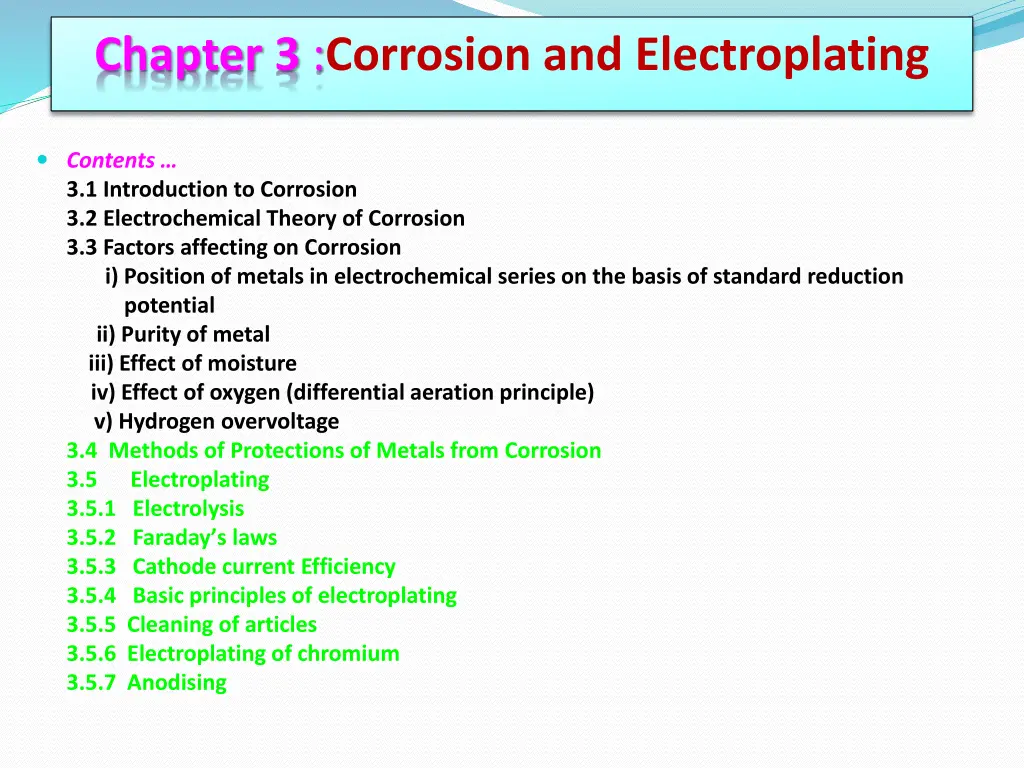 chapter 3 corrosion and electroplating