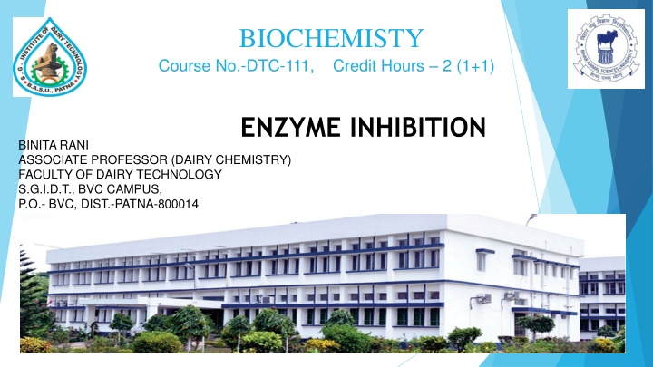 biochemisty course no dtc 111 credit hours 2 1 1