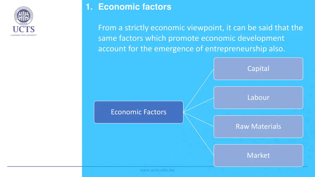 1 economic factors