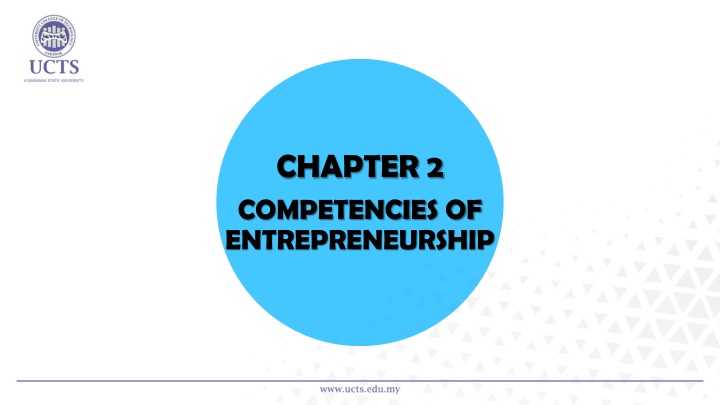 chapter 2 competencies of entrepreneurship