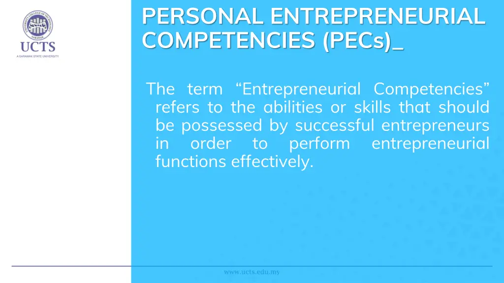 personal entrepreneurial competencies pecs