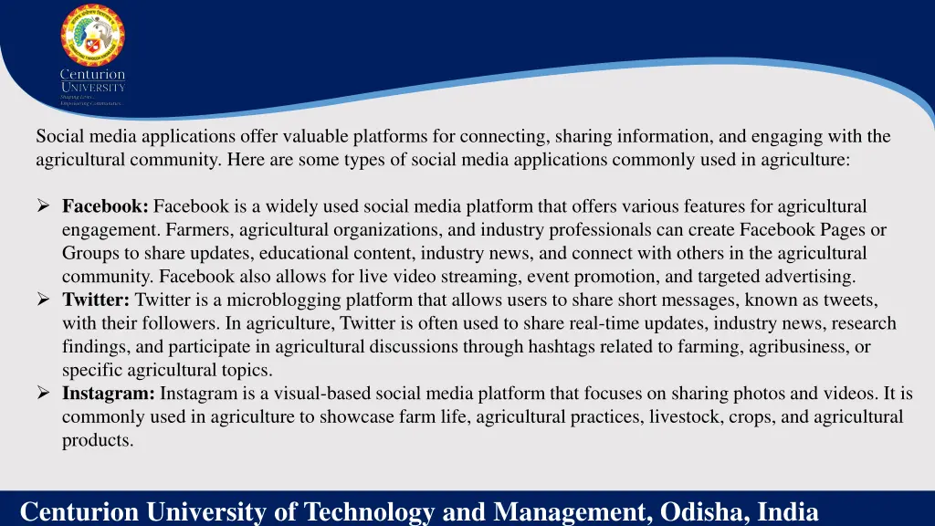 social media applications offer valuable