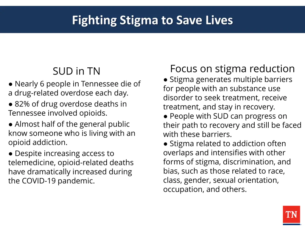 fighting stigma to save lives