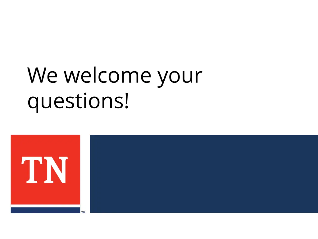 we welcome your questions