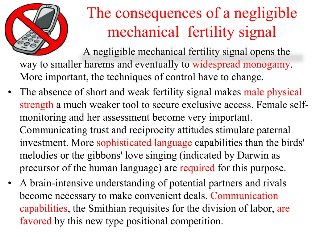 the consequences of a negligible mechanical