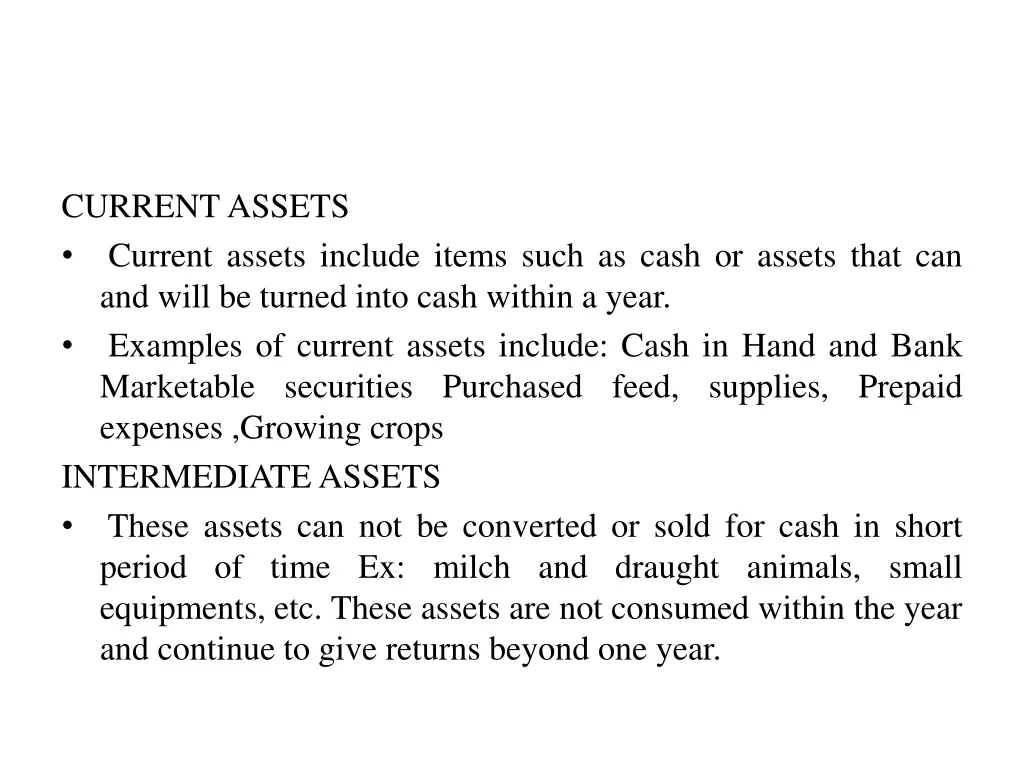 currentassets current assets include items such