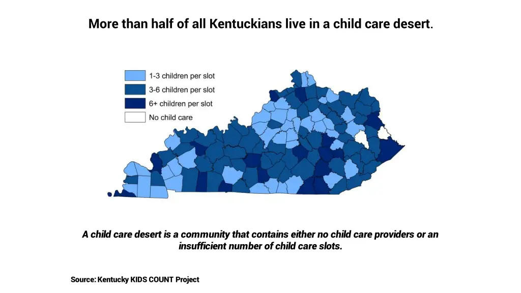 more than half of all kentuckians live in a child