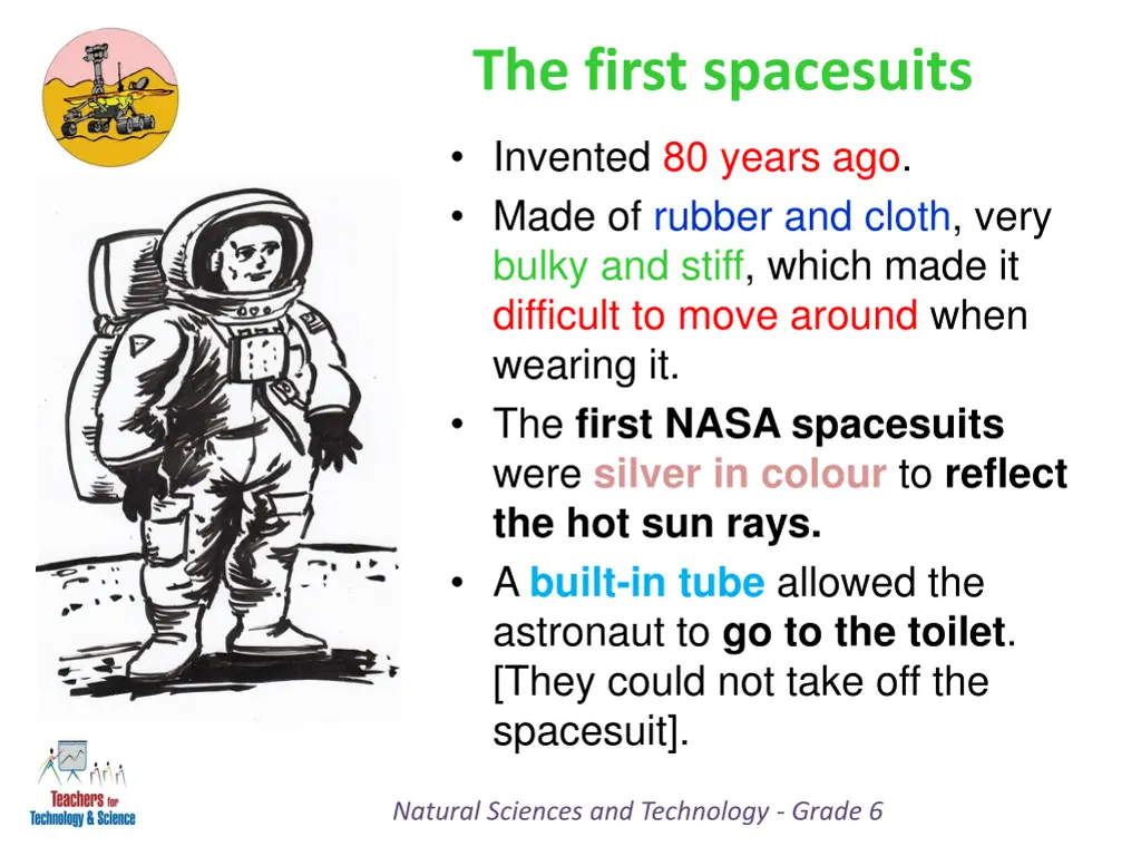 the first spacesuits