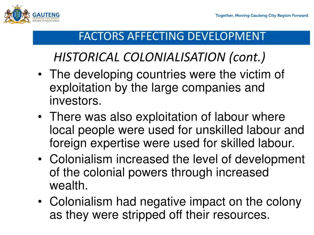 factors affecting development 1