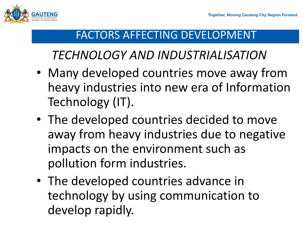 factors affecting development 7