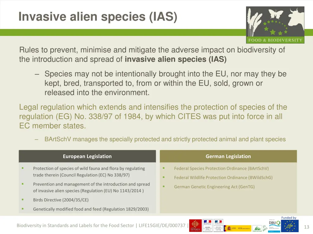 invasive alien species ias