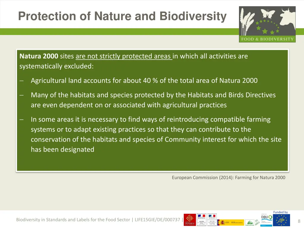 protection of nature and biodiversity