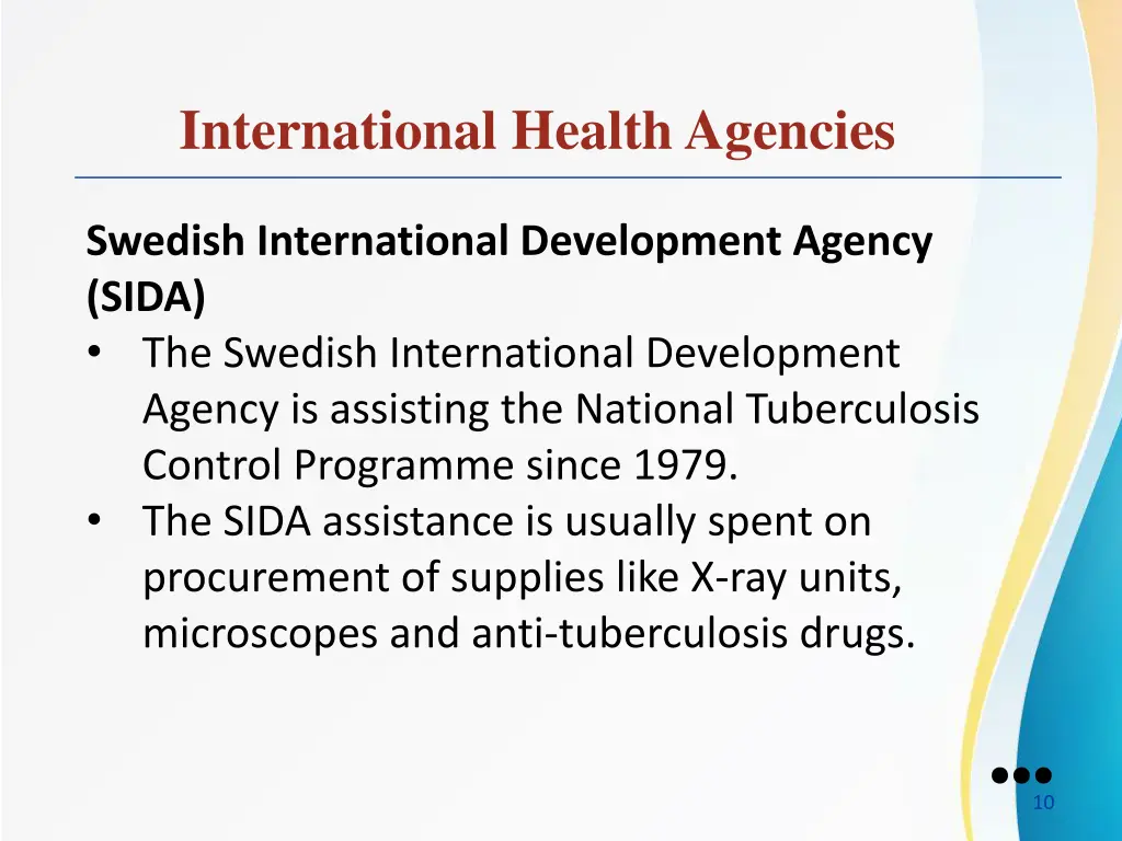 international health agencies 4