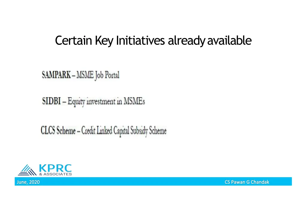 certain key initiatives alreadyavailable 1