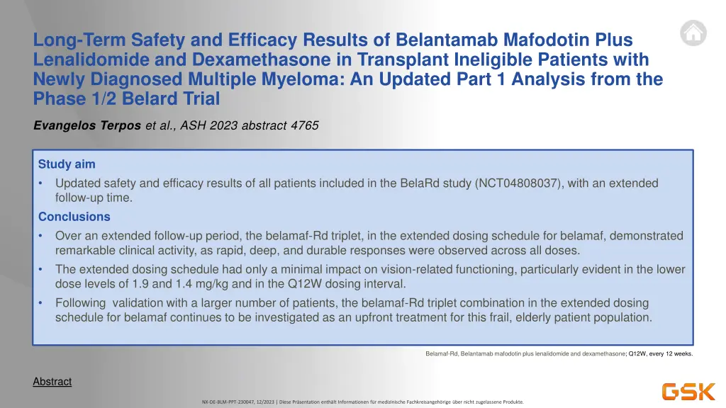 long term safety and efficacy results