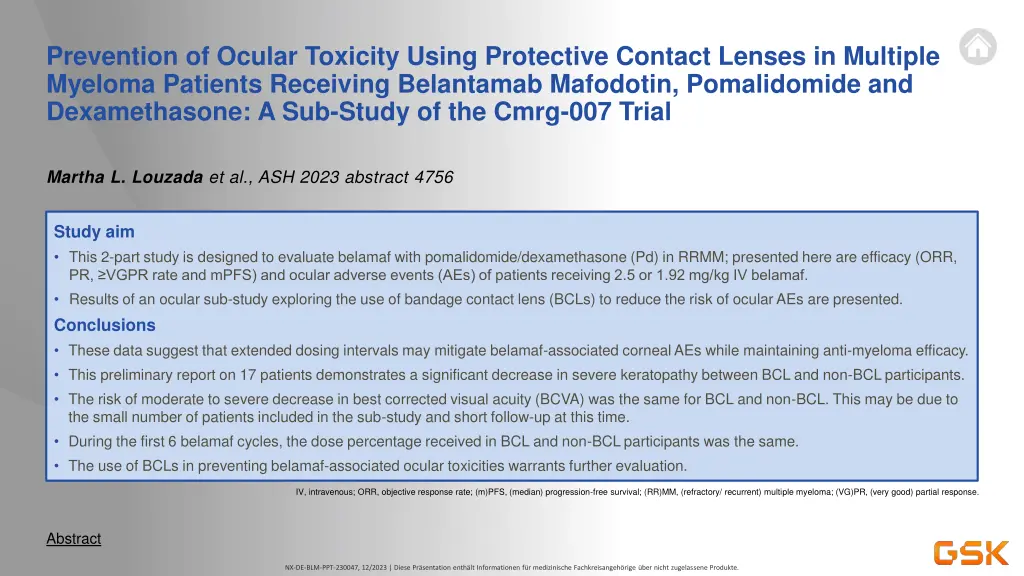 prevention of ocular toxicity using protective