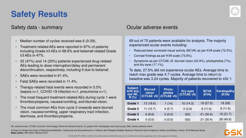 safety results 1