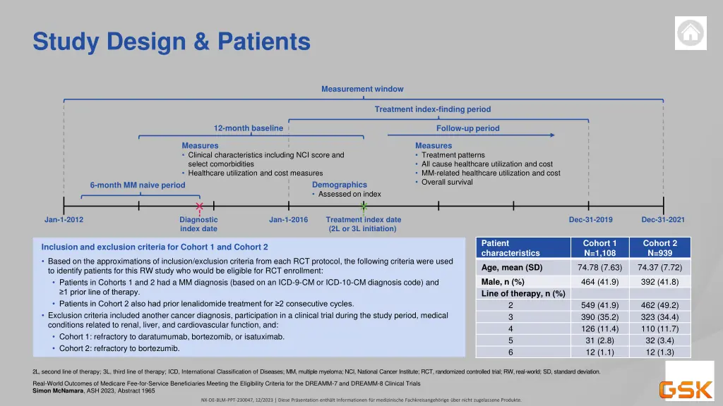 study design patients