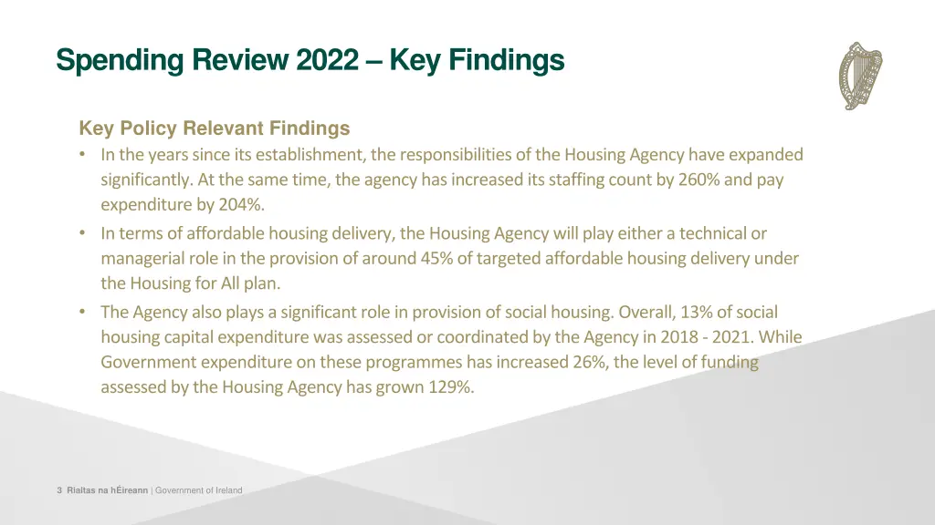 spending review 2022 key findings