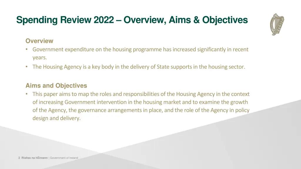 spending review 2022 overview aims objectives