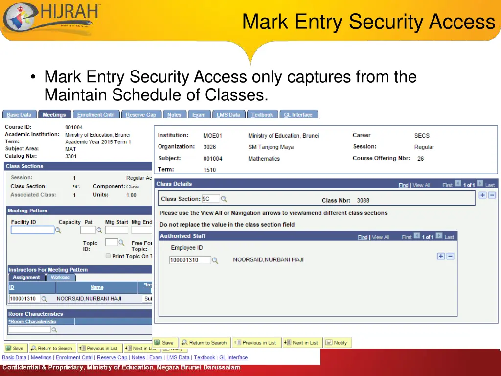 mark entry security access