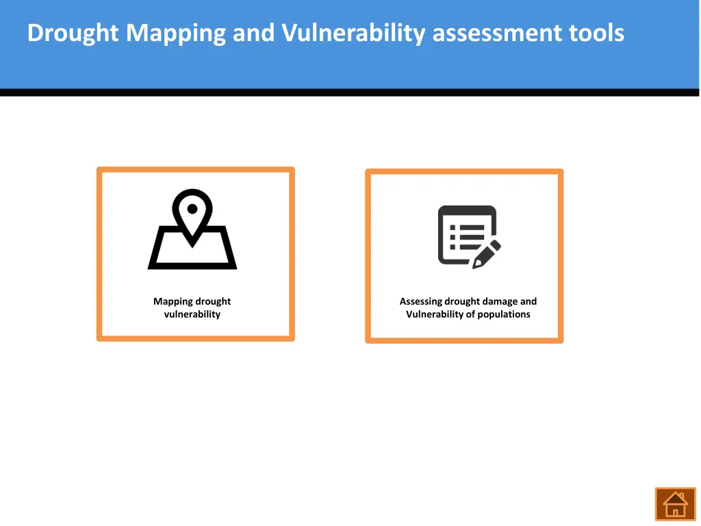 drought mapping and vulnerability assessment tools