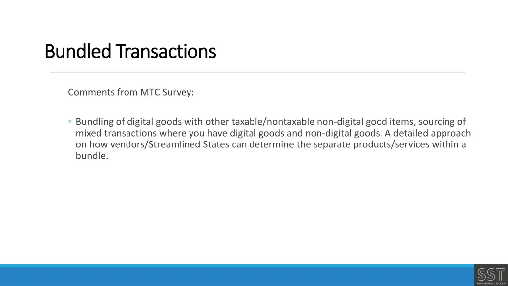 bundled transactions bundled transactions