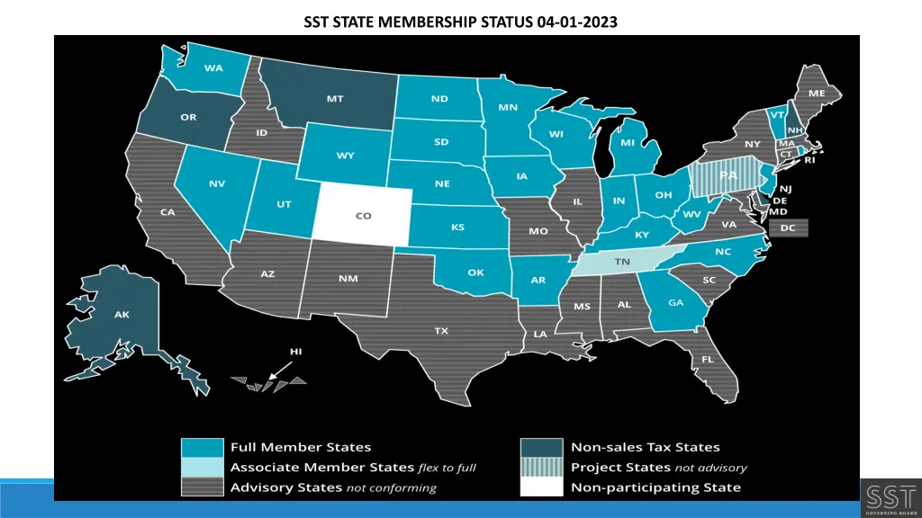 sst state membership status 04 01 2023