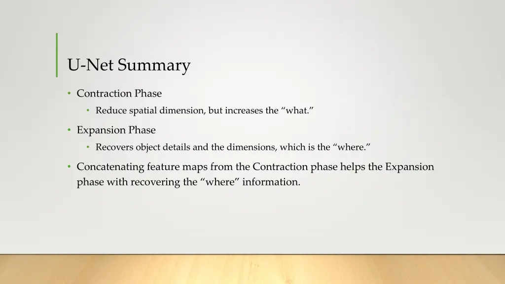 u net summary