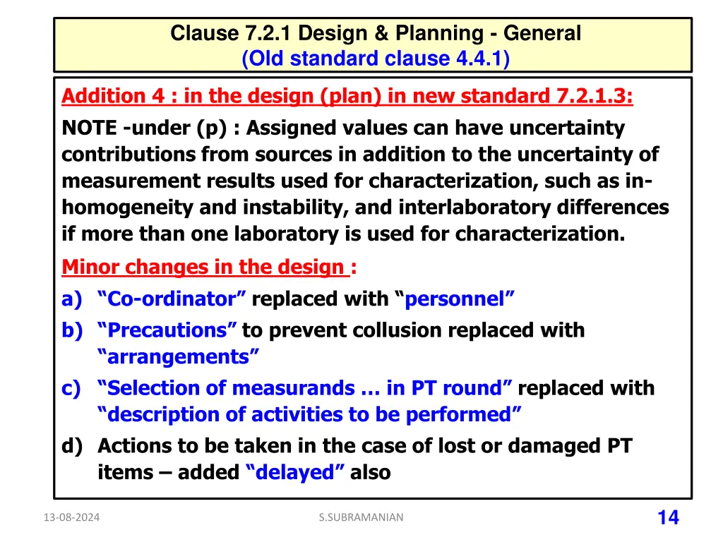 clause 7 2 1 design planning general old standard 2