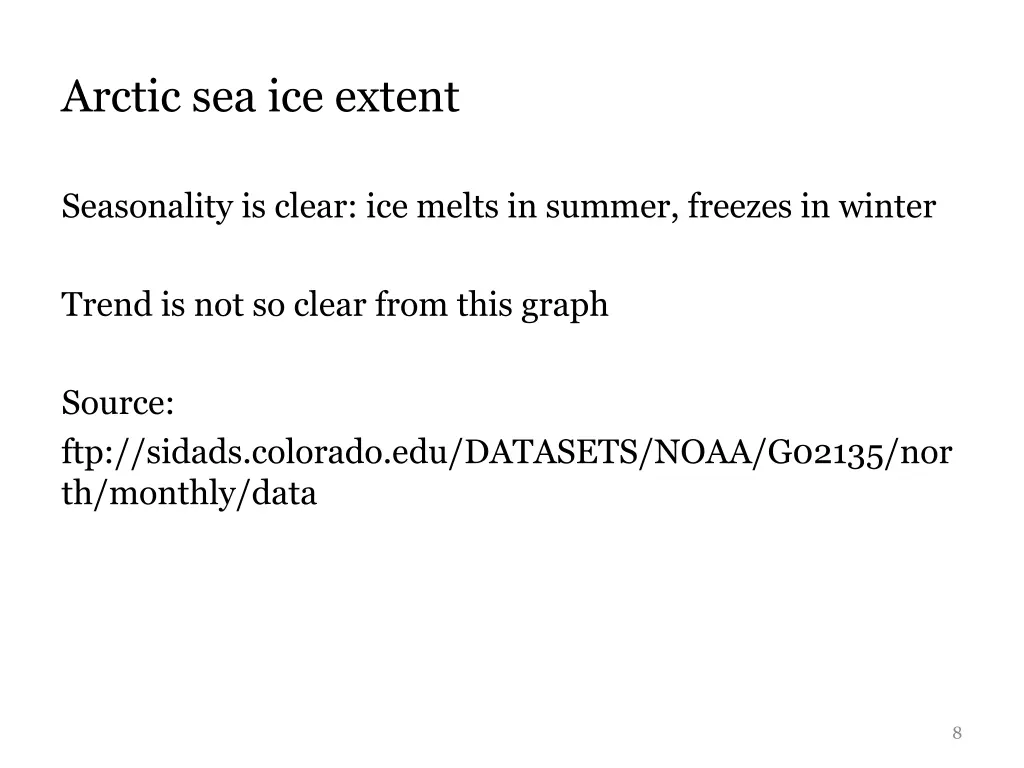 arctic sea ice extent