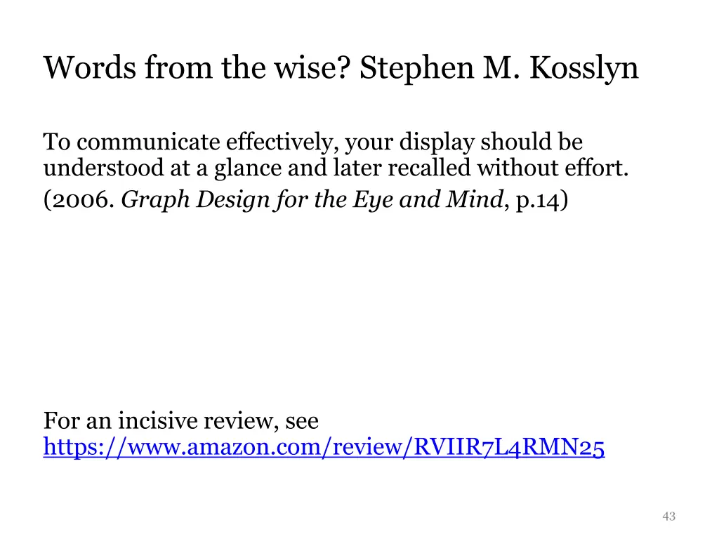 words from the wise stephen m kosslyn