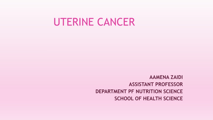 uterine cancer